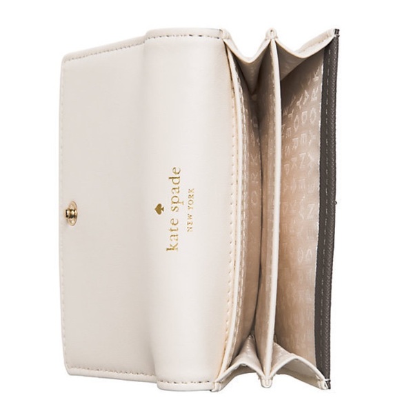 Kate Spade Mikas Pond Card Holder/Wallet Grey NWT - Picture 8 of 8